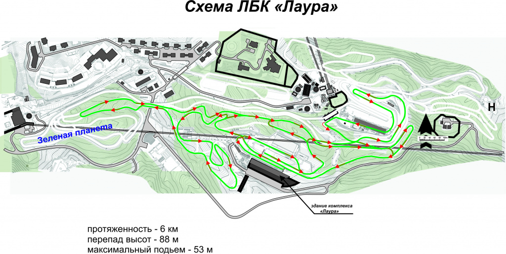 Проект освещения лыжной трассы