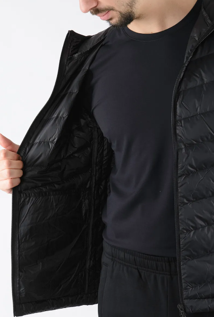 Куртка мужская ANTA Basic Training Black. Фото N3
